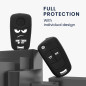 kwmobile Coque clé de Voiture Compatible avec Opel Vauxhall 2-Bouton Accessoire clé Voiture - Protection étui Souple en Silicone kwmobile Coque clé de Voiture Compatible avec Opel Vauxhall 2-Bouton Accessoire clé Voiture - Protection étui Souple en Silicone