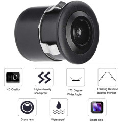 Smartnavi Vue arrière Caméra de recul, DE Parking de Voiture Universel véhicule Caméra de recul CCD Chip avec Vision Nocturne ét