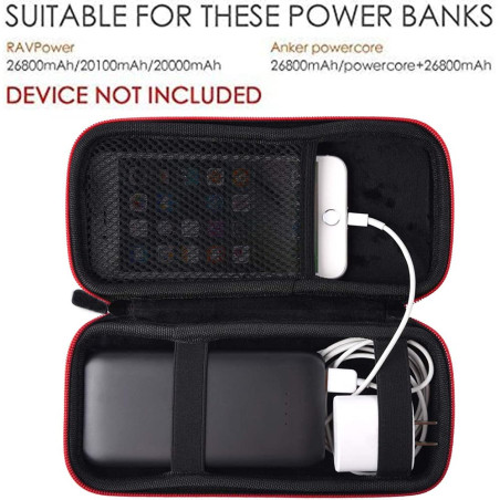 Flycoo2 Sac Etui pour Power Bank Housse de Protection Sac De Batterie Externe Résistant Aux Intempéries Taille intérieure