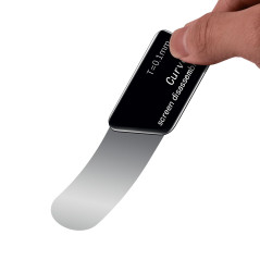 MMOBIEL Outil professionnel ultra-fin de 0,1 mm en acier inoxydable de réparation à lames de levier incurvées Spudger
