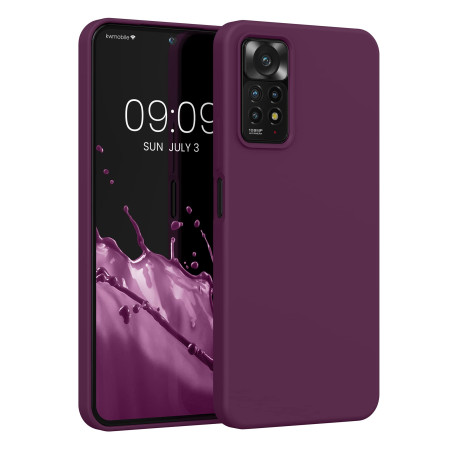 kwmobile Housse Compatible avec Xiaomi Redmi Note 11 Pro/Note 11 Pro (5G) / Note 12 Pro (4G) Coque - Housse de téléphone Protect