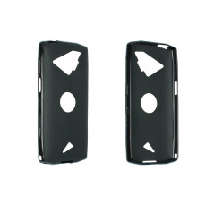 caseroxx TPU-Housse en pour Crosscall Action-X5 – Protection ajustée Noir TPU-Manchon