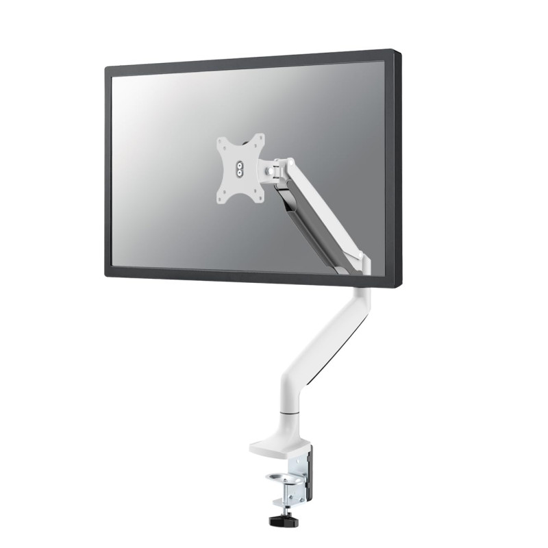 Neomounts Desk Mount 10-32IN Full Motion White MAX9KG. Gas Spring Neomounts Desk Mount 10-32IN Full Motion White MAX9KG. Gas Spring