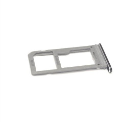 Tiroir de la Carte SIM Noir de Remplacement pour Samsung Galaxy S8