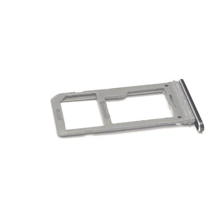 Tiroir de la Carte SIM Noir de Remplacement pour Samsung Galaxy S8