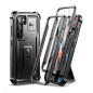 Dexnor Coque de Protection complète pour Samsung Galaxy S23 【Double Cadre Avant et Support】, Technologie Amortisseur, Protection Dexnor Coque de Protection complète pour Samsung Galaxy S23 【Double Cadre Avant et Support】, Technologie Amortisseur, Protection