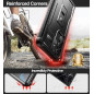 Dexnor Coque de Protection Robuste pour Samsung Galaxy S23 Ultra - Double Cadre Avant et Support - Technologie d'amortissement -