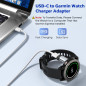 RUXELY Adaptateur USB C vers Gar/Min 4Pack,90 Degrés Câble Watch Chargeur Type C Connecteur Compatible avec Garmin Montre Fenix RUXELY Adaptateur USB C vers Gar/Min 4Pack,90 Degrés Câble Watch Chargeur Type C Connecteur Compatible avec Garmin Montre Fenix