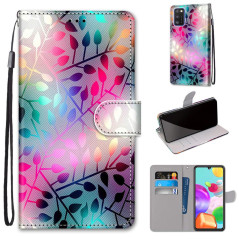 SIENIANLINE Etui Coque pour Samsung Galaxy A41, Premium en Cuir PU Portefeuille Protection Flip [Carte Fentes][Fonction Stand][F