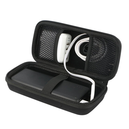 Khanka Dur Cas étui de Voyage Housse Porter pour Batterie Externe 26800mAh Power Bank Chargeur Portable(Box Only)