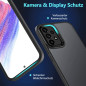 Keteen Coque Compatible avec Samsung Galaxy A52/A52s Étui Ultra Fine Mat Translucide Antirayures Hard PC et Premium Silicone TPU Keteen Coque Compatible avec Samsung Galaxy A52/A52s Étui Ultra Fine Mat Translucide Antirayures Hard PC et Premium Silicone TPU