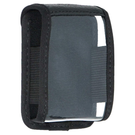 caseroxx Sac Cuir avec Clip Ceinture pour Swissphone Boss 900-935 en Cuir veritable, Housse de Protection à Porter à la Ceinture