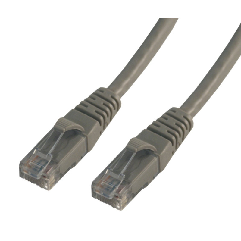 MCL Samar FCC6AM-5M Cordon de brassage RJ45 CAT6 A U/UTP 5m Gris MCL Samar FCC6AM-5M Cordon de brassage RJ45 CAT6 A U/UTP 5m Gris