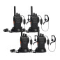 Talkie Walkie PT88E PMR446 sans Licence 16 Canaux, Rechargeable avec Chargeur USB, Lampe de Poche LED, Talkie Walkie Professionn Talkie Walkie PT88E PMR446 sans Licence 16 Canaux, Rechargeable avec Chargeur USB, Lampe de Poche LED, Talkie Walkie Professionn