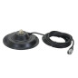 Support magnétique pour antenne CB PNI 145/PL, 145 mm, câble RG58 4 m et connecteur PL259