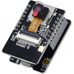 XTVTX ESP32-CAM Carte WiFi Bluetooth ESP32-CAM-MB Micro USB vers port série avec module appareil photo OV2640 2 MP double mode c