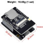 XTVTX ESP32-CAM Carte WiFi Bluetooth ESP32-CAM-MB Micro USB vers port série avec module appareil photo OV2640 2 MP double mode c XTVTX ESP32-CAM Carte WiFi Bluetooth ESP32-CAM-MB Micro USB vers port série avec module appareil photo OV2640 2 MP double mode c