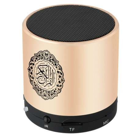 Anlising USB Haut-Parleur Numérique du Coran Lecteur MP3,Traducteur Remote Control Speaker, Portable Rechargeable avec Télécomma