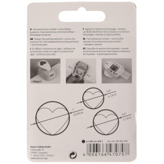 Rayher perforatrice motif rond 1,9 cm (3/4'') p. scrapbooking, gris, 69083000