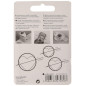 Rayher perforatrice motif rond 1,9 cm (3/4'') p. scrapbooking, gris, 69083000 Rayher perforatrice motif rond 1,9 cm (3/4'') p. scrapbooking, gris, 69083000