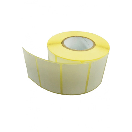 Netuno 1 rouleau d'étiquettes thermiques blanches 50 x 30 mm 40mm 1000 pièces par rouleau étiquettes adhésives en rouleaux pour