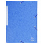 Exacompta - Réf. 17105H - Carton de 25 chemises à élastiques - pochettes 3 rabats Maxi capacity - en carte lustrée - dimensions Exacompta - Réf. 17105H - Carton de 25 chemises à élastiques - pochettes 3 rabats Maxi capacity - en carte lustrée - dimensions