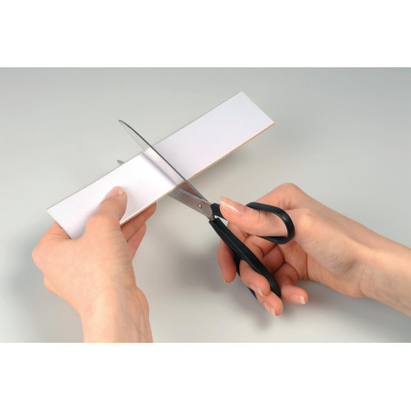 DURABLE - Porte étiquette - Porte étiquette adhésif - Porte étiquette autocollante LABELFIX - 200 x 40 mm - Pour l'identifcation