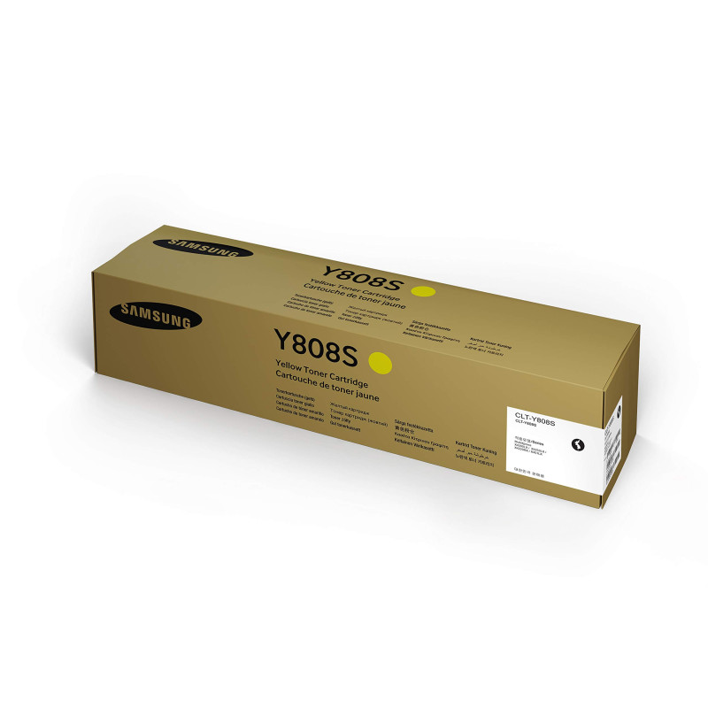 Samsung CLT-Y808S Cartouche de toner 20000 pages Jaune Samsung CLT-Y808S Cartouche de toner 20000 pages Jaune