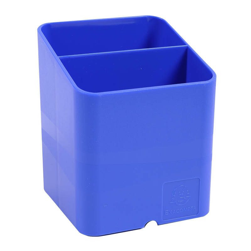 Exacompta - Réf. 67779D - carton de 10 Pots à crayons PEN-CUBE Iderama - Avec 2 compartiments de taille et de hauteur différente Exacompta - Réf. 67779D - carton de 10 Pots à crayons PEN-CUBE Iderama - Avec 2 compartiments de taille et de hauteur différente