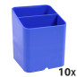 Exacompta - Réf. 67779D - carton de 10 Pots à crayons PEN-CUBE Iderama - Avec 2 compartiments de taille et de hauteur différente Exacompta - Réf. 67779D - carton de 10 Pots à crayons PEN-CUBE Iderama - Avec 2 compartiments de taille et de hauteur différente