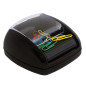 Pavo - Distributeur de trombones avec rouleau magnétique , 20 trombones inclus / 9 x 8,4 x 4,5 cm / Noir Pavo - Distributeur de trombones avec rouleau magnétique , 20 trombones inclus / 9 x 8,4 x 4,5 cm / Noir