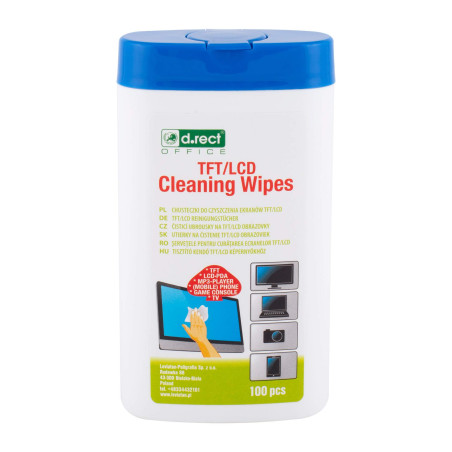 D.RECT, Mousse Nettoyante 400 ml, Pour - Ordinateur Portable; Tablette; Smartphones; LCD/TFT; DEL; OLED; Avec Protection Antis