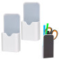 LUTER 2 Pièces Porte-Crayon Magnétique, Porte Marqueur, Pot Stylo Aimanté Organisateur Fournitures de Bureau à Domicile pour Réf LUTER 2 Pièces Porte-Crayon Magnétique, Porte Marqueur, Pot Stylo Aimanté Organisateur Fournitures de Bureau à Domicile pour Réf