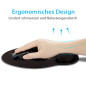 CHUQING Tapis de Souris Ergonomique avec Repose-Poignet en Gel Motif Chat CHUQING Tapis de Souris Ergonomique avec Repose-Poignet en Gel Motif Chat