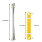 Prmape 50 Pièces Fixation en Plastique Papier Organisateur Reliures, Clips pour Archives Avec Boucle, Attaches Perforé en Plasti Prmape 50 Pièces Fixation en Plastique Papier Organisateur Reliures, Clips pour Archives Avec Boucle, Attaches Perforé en Plasti