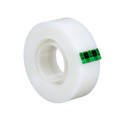 Ruban invisible Scotch Magic, 19 mm x 25 m, 1 rouleau sur le dévidoir manuel/paquet + 5 m GRATUIT