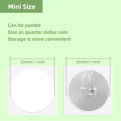 100 puces NFC Tags NFC Autocollants/Stickers NTAG215 NFC Tags par Compatible avec Amiibo 504 Octets Mémoire, Fonctionne avec Tou