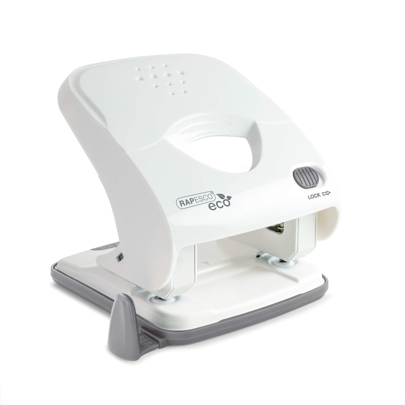 Rapesco 1524 ECO X5-30ps Perforatrice 2 Trous à Moins d'Effort, Capacité de 30 Feuilles, Blanc Doux Rapesco 1524 ECO X5-30ps Perforatrice 2 Trous à Moins d'Effort, Capacité de 30 Feuilles, Blanc Doux