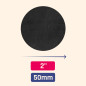 120 Pièces, Étiquettes Autocollantes pour Bocaux, Tableau Noir Effaçable - 50mm 120 Pièces, Étiquettes Autocollantes pour Bocaux, Tableau Noir Effaçable - 50mm