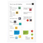 Exacompta - Réf. 58160E - 1 tableau blanc magnétique planning d'organisation Perso - effaçable à sec - magnets réinscriptibles f Exacompta - Réf. 58160E - 1 tableau blanc magnétique planning d'organisation Perso - effaçable à sec - magnets réinscriptibles f