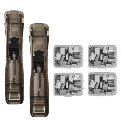 Distributeur de pinces avec 200 clips de rechargeréutilisables, Convient pour l'étanchéité des aliments de cuisine,Distributeur 