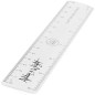 Ashton and Wright - Règles de 15 cm – Incassables (Pack of 5, Clear)