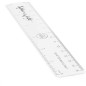 Ashton and Wright - Règles de 15 cm – Incassables (Pack of 5, Clear)