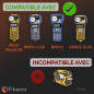 Recharge compatible M21-1500-427 pour M210, BMP21 PLUS & BMP21 LAB ne convient pas pour M211 Ruban étiquette adhésive vinyl impr Recharge compatible M21-1500-427 pour M210, BMP21 PLUS & BMP21 LAB ne convient pas pour M211 Ruban étiquette adhésive vinyl impr