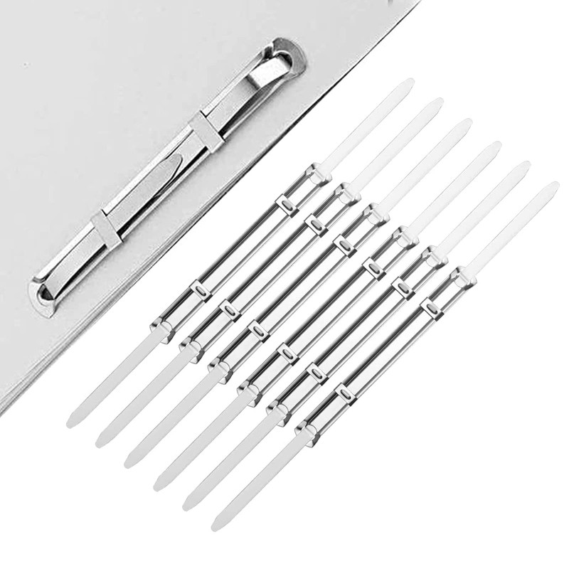 100 Pièce Fixation Relieur De Document,Silver Clip Archives,Clips De Fixation Relieur De Document En Acier Nickelé,Convient Pour 100 Pièce Fixation Relieur De Document,Silver Clip Archives,Clips De Fixation Relieur De Document En Acier Nickelé,Convient Pour