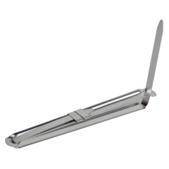 100 Pièce Fixation Relieur De Document,Silver Clip Archives,Clips De Fixation Relieur De Document En Acier Nickelé,Convient Pour