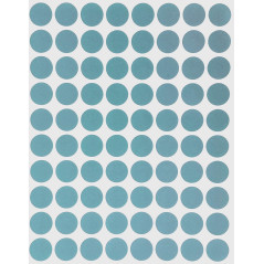 Royal Green 13mm Bleu Clair Étiquettes Autocollantes Cercles Rondes Petit Point De 1.3 Cm De Diamètre Gommettes Auto-Adhésives P