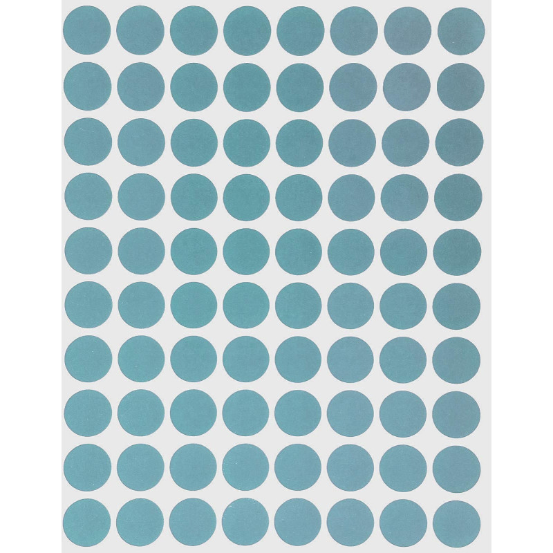 Royal Green 13mm Bleu Clair Étiquettes Autocollantes Cercles Rondes Petit Point De 1.3 Cm De Diamètre Gommettes Auto-Adhésives P