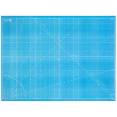 Elan Tapis de Découpe A0 Bleu, Tapis de Coupe Auto-cicatrisant 90x120 CM, Planche de Découpe à 5 Couches, Self-Healing Cutting M