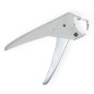 Sax Skre-Klick by SAX, pince-agrafeuse universelle skre-klick, en gris clair classique, en métal, robuste et stable, dégrafe pre Sax Skre-Klick by SAX, pince-agrafeuse universelle skre-klick, en gris clair classique, en métal, robuste et stable, dégrafe pre